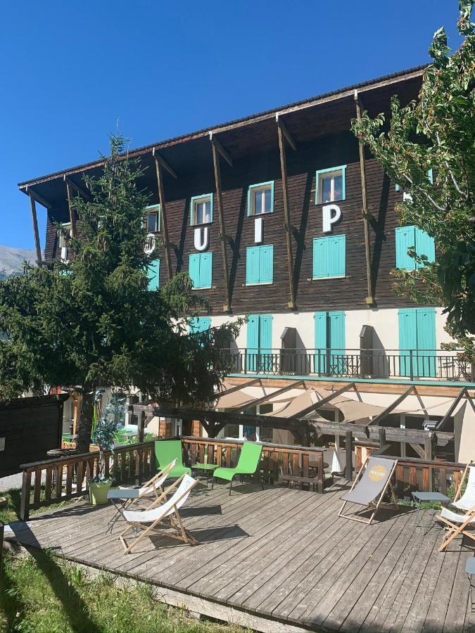 Hotel L'Equipe Le Sauze Exterior foto