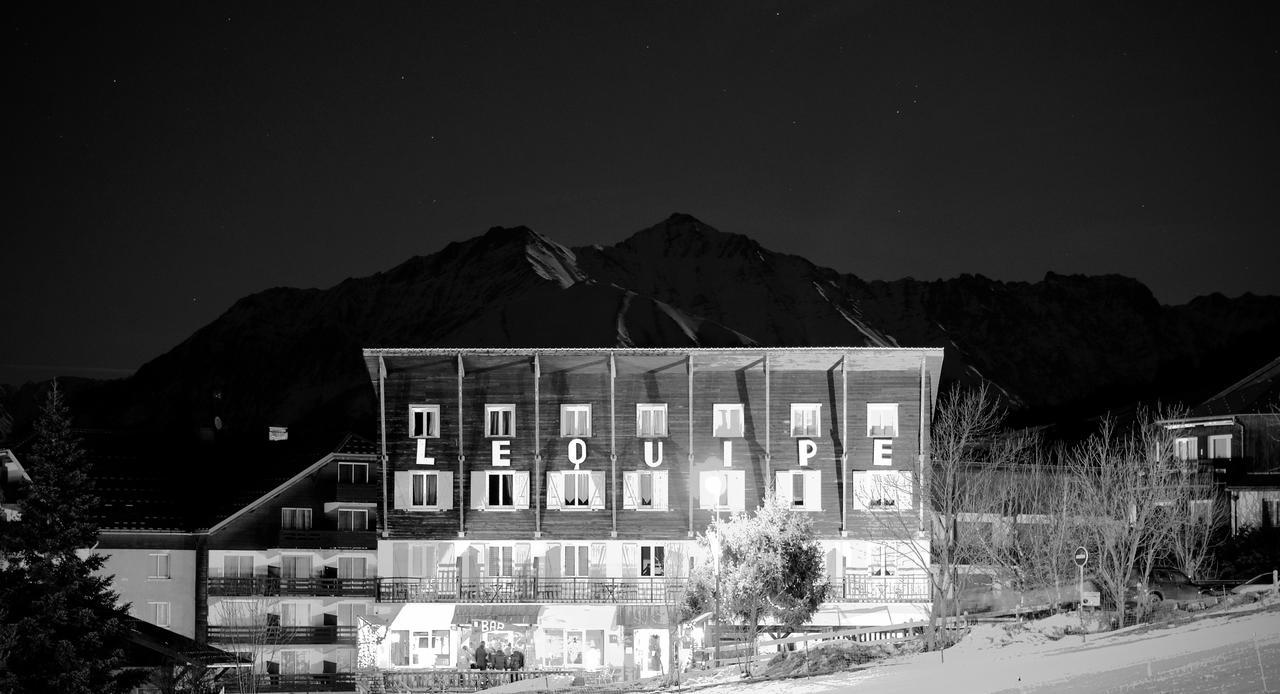 Hotel L'Equipe Le Sauze Exterior foto